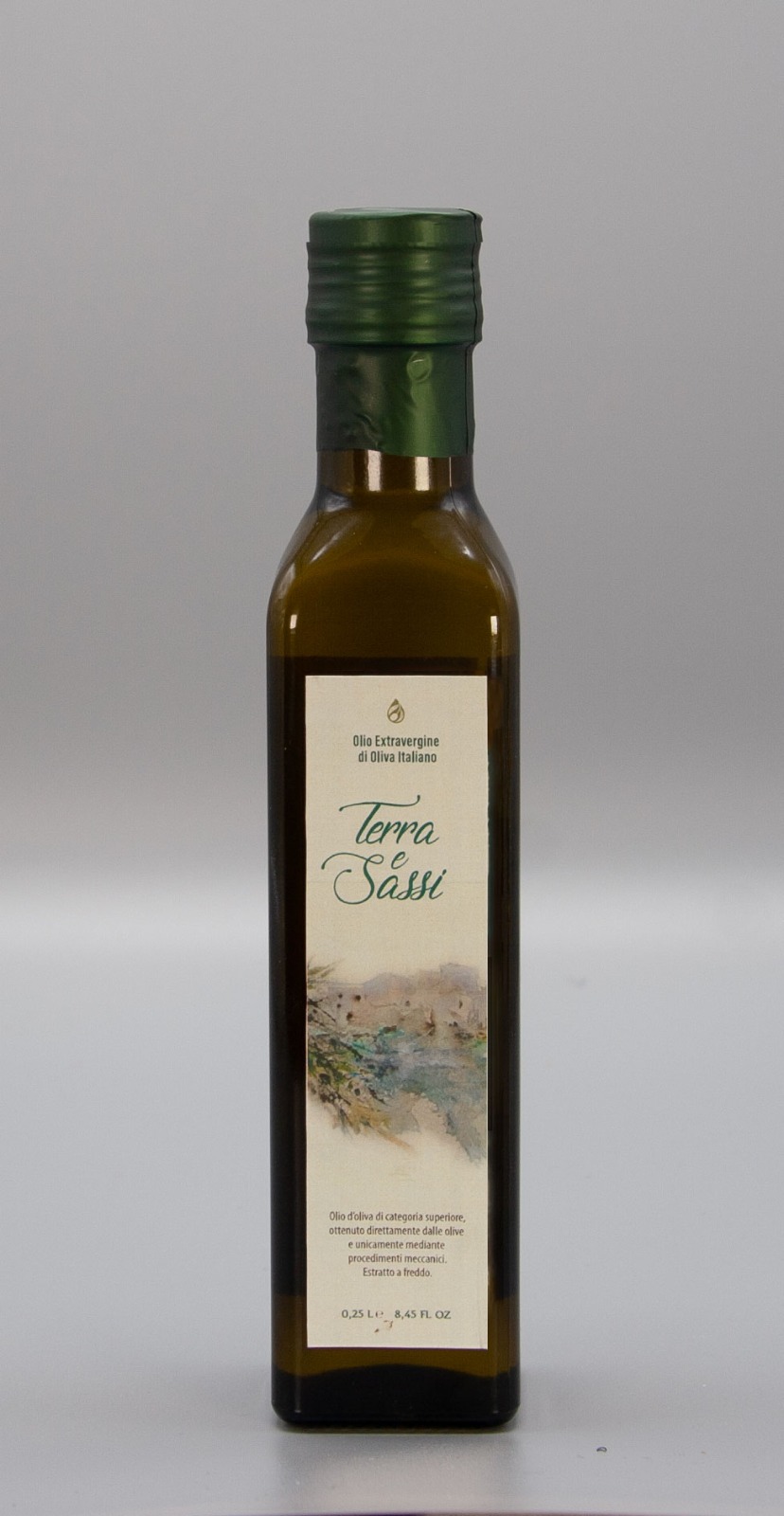 Bottiglia in vetro 0,25 lt